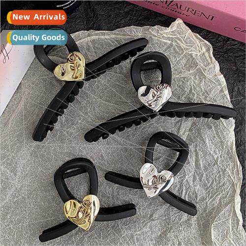 Frosted black scratch clip new love senior sense coiffure sh