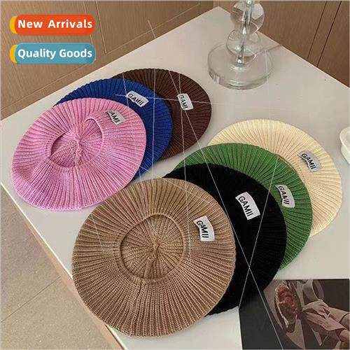 ins Korean  Japanese knted wool autumn winter beret female s