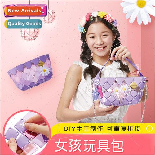 Japan children patchwork bag toys girls handmade DIY making