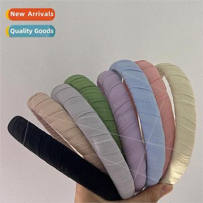 Enhancement cranial headband fabric winding girl headdress o