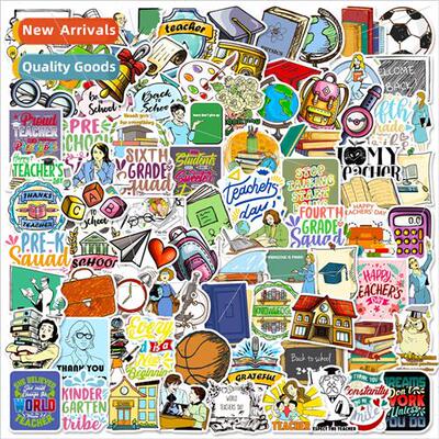 100 Thank You Teachers Day Stickers Gratitude Teachers Day D