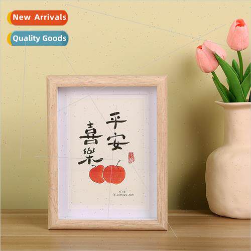Peace joy wooden photo frame home living room bedroom modern