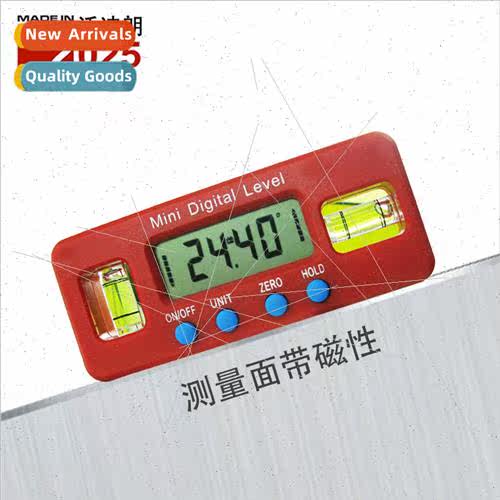 Mini electronic digital inclinometer level meter 100mm magne