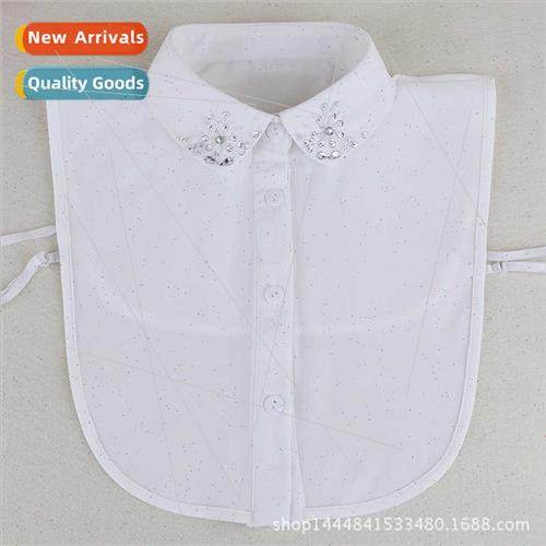 Autumn winter Korean new chiffon false collar shirt female b
