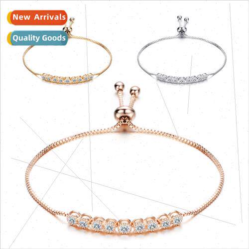 KoreaIns new gold women with zirconium fashion simple adjust
