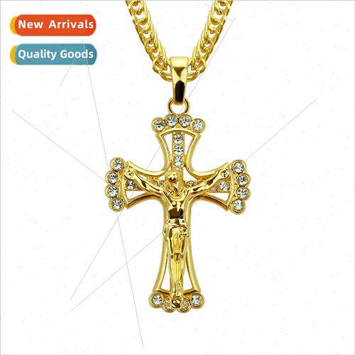 Europe Set Dance Alloy Diamond Jewelry Cross Hip Hop Hip Hop