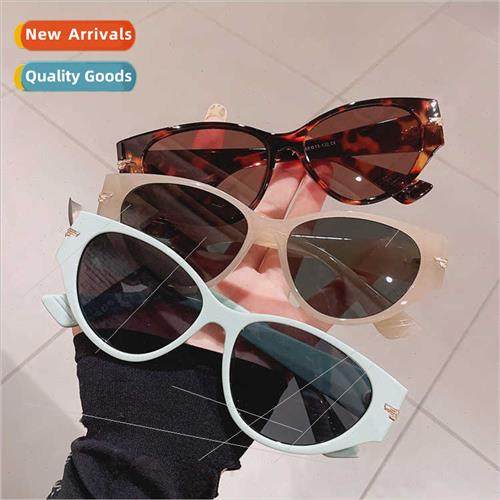 2021 retro cat eye sunglasses 适用men women bv colorful Euro