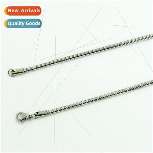 Stainless Steel Round Snake Chain Plating Gold Rose Gold Spe