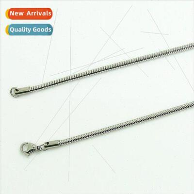 Stainless Steel Round Snake Chain Plating Gold Rose Gold Spe