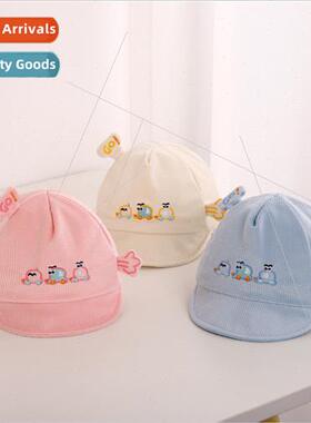 Baby hat newborn baby spring fall thick duck tongue men wome