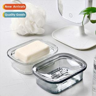 Plastic Soap Box Bathroom Soap Holder Portable Laundry Soap