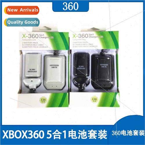 XBOX360 5-in-1 Battery K XBOX360 Dual Battery Charging K XBO