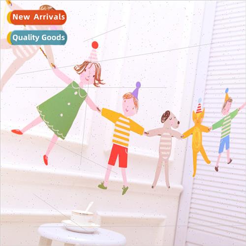 Children Birthday Decoration Hin HPull Flag Wedding Party Ba