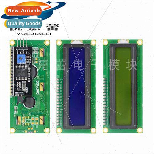 LCD1602IIC/I2C LCD Module LCD1602 Soldering Pin Green Blue 1