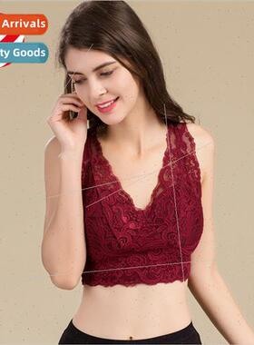 2023 Spring new silk body shaping bustier female lace lace b