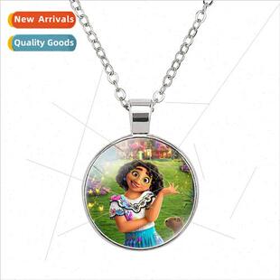 Magic Full House Encanto Time Gemstone Chunky Pendant O Chai