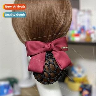hair net accessories New nurse coiled stewardess bow