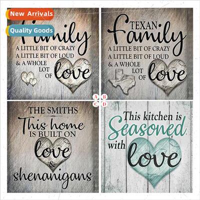 New hand-applied diamonds full diamonds living room decorati