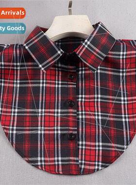 Korean square collar false collar shirt female sweater hundr