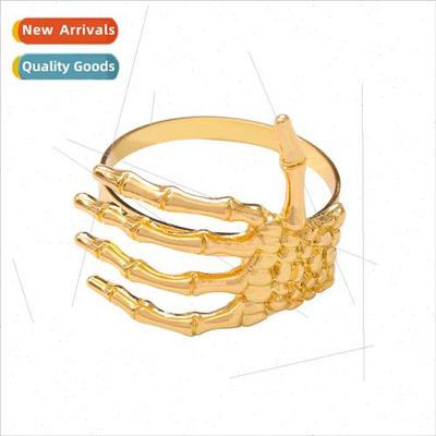 Europe Halloween skeleton hand napkin ring ghost hand napkin