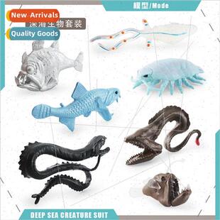 Marine life broad pharyngeal fish giant deep sea big lice pi
