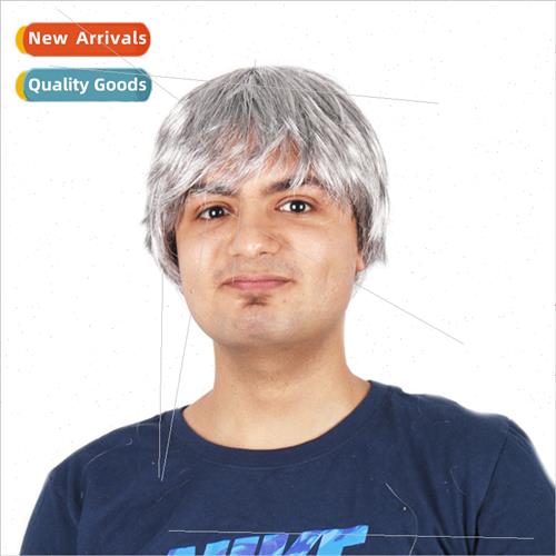 Men daily simulation short wig cos anime role-playing festiv
