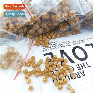 Beads Handmade Foil Accessories Round Beading Gold DIY