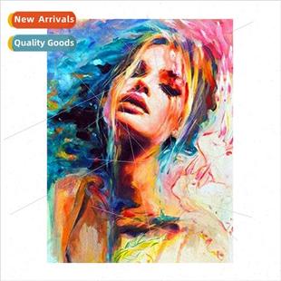 full embroidery handmade oil stch beauty cross livi painting