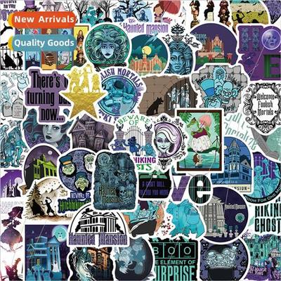 50 Classic Movie Haunted Mansion Doodle Stickers DIY Handboo