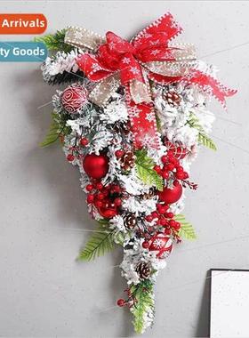 Christmas decorations hanging e upside down rattan pe fallin