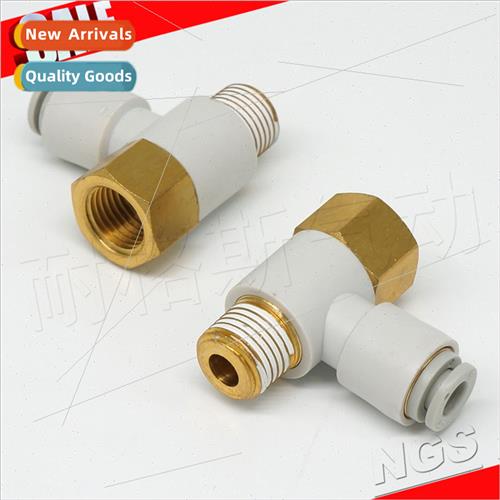 ngle head inner outer screw fting KQ2VF04/06/08/10/12-M5/01/