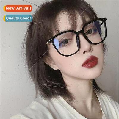 Black eyeglass frames 适用men women Japan myopia can be equi