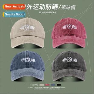 Couple hundred matching show face small baseball cap female