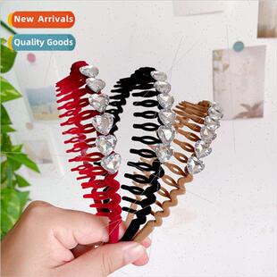 Love flocking hair bands female fall winter wash face specia