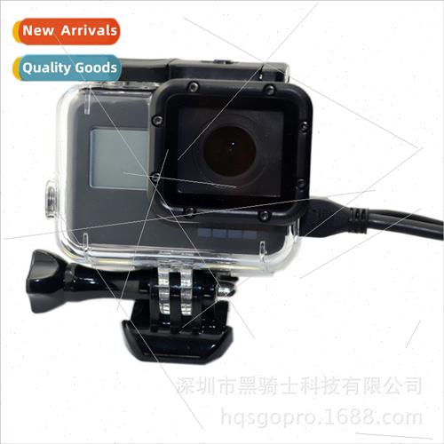 适用gopro5 side opening casehero5 6 side opening waterprocas