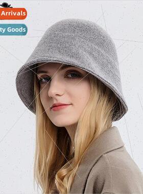 9373 autumn winter knted fisherman hat pure color simple lad