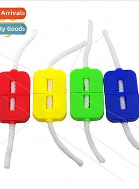 Broken Rope Reduction Small Broken Rope Children Show Close-