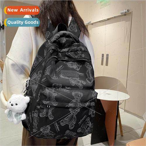 Graffi reflective schoolbag female college students junior m