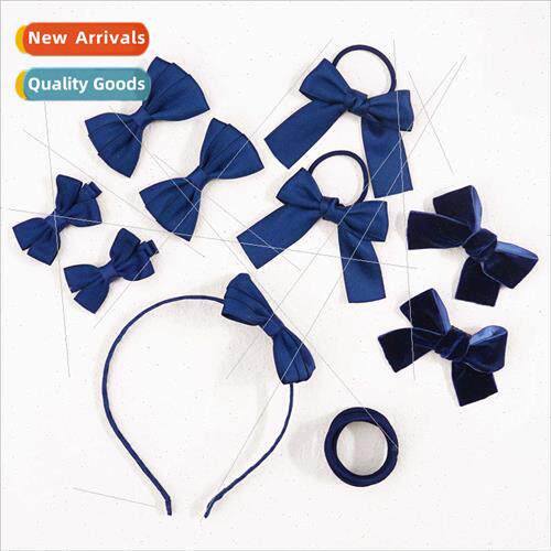 Korean wind ribbon tie hair bow ribbon hair clips sweet cute