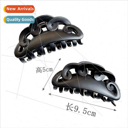 Korea matte grasp clip simple hairpin shark clip disk hair c