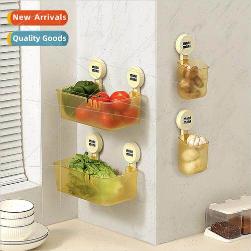 Suction Cup Storage Box Home Bathroom Wall Mounted Shelf Non