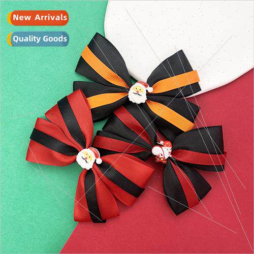 Christmas hair accessories bow hair clips female sweet lovel