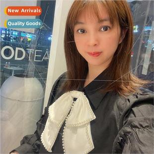 bow tie College Women flower creative collar accessori Japan