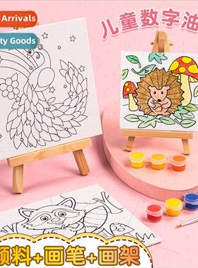 Acrylic paint set children coloring coloring handmade diy di
