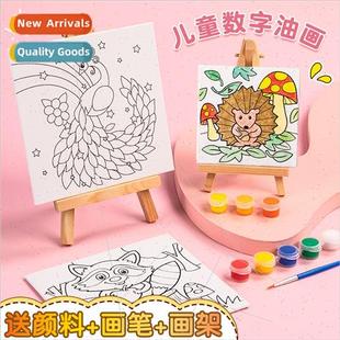 Acrylic paint set children coloring coloring handmade diy di