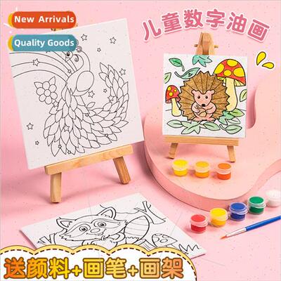 Acrylic paint set children coloring coloring handmade diy di