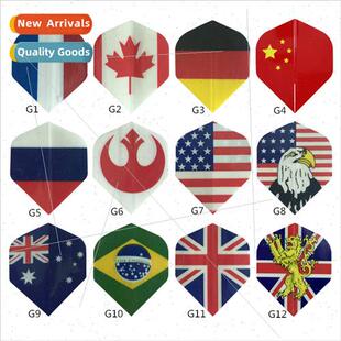 Dart Tail PET PVC Flag Dart Leaf darts flight darts wing