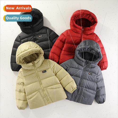 Childrens down jacket bread clothing thickened boys and girl