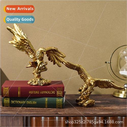 New American creative eagle ornament home study bookshelf de