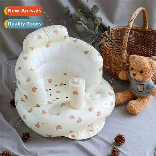 2021 New Korean Baby Learning Seat Portable Inflatable Learn